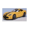 MAISTO MI31128Y DODGE VIPER GST 2013 YELLOW W/BLACK STRIPES 1:18 Modellino