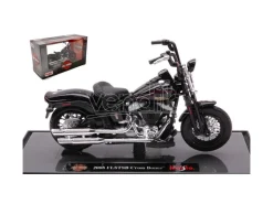 MAISTO MI18867Z HARLEY DAVIDSON FLSTSB CROSS BONES 2008 BLACK 1:18 Modellino