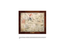 Mappa di Thorin Scudodiquercia Bilbo Beggins Lo Hobbit Noble Collection