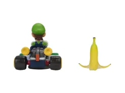 Mario Kart Spinout Luigi Kart Figura 6cm Jakks Pacific