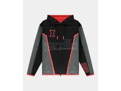 Marvel - Black Widow - Technical Women's Felpa Con Cappuccio Difuzed