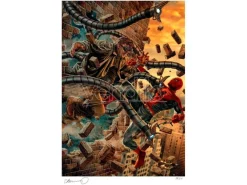 Marvel Art Print The Amazing Spider-Man Vs Doc Ock 46 X 61 Cm - Unframed Sideshow Collectibles