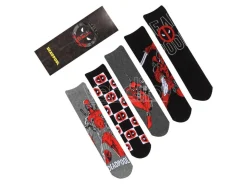Marvel Calzini 5-pack Deadpool S-m Heroes Inc