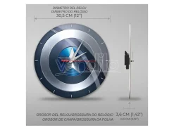 Marvel Captain America wall clock Ert Group