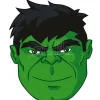 Marvel Hulk 3d Cuscino Marvel