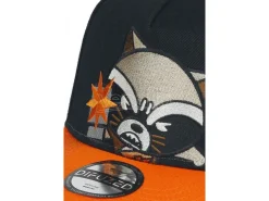 Marvel Kawaii Rocket Racoon Cappellino Regolabile Curvo Difuzed