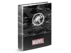 Marvel Raccoglitore 4 Anelli Grigio con Martello di Thor Karactermania