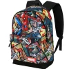 Marvel Spiderman Panels Regolabile Zaino 44cm Karactermania