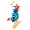 Masters Of The Universe Origins Action Figure Prince Adam e Skysled 14cm Mattel