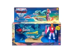 Masters Of The Universe Origins Action Figure Prince Adam e Skysled 14cm Mattel