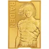Metal Gear Solid 2 Ingot Raiden 24k Gold Plated Edizione Limitata Fanattik