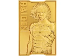 Metal Gear Solid 2 Ingot Raiden 24k Gold Plated Edizione Limitata Fanattik