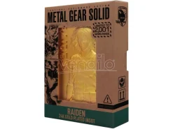 Metal Gear Solid 2 Ingot Raiden 24k Gold Plated Edizione Limitata Fanattik