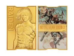 Metal Gear Solid 2 Ingot Raiden 24k Gold Plated Edizione Limitata Fanattik