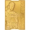 Metal Gear Solid 2 Ingot Snake 24k Gold Plated Edizione Limitata Fanattik
