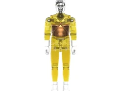 Micronauts Reaction+ Action Figura Wave 03 Time Traveler (translucent Yellow) 10 Cm Super7