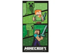 Minecraft Asciugamano Ver. 2 140 X 70 Cm Halantex