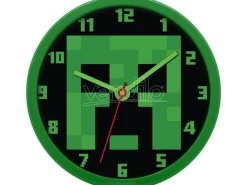 Minecraft Bros wall clock Mojang Studios