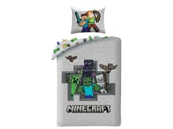 Minecraft Duvet Set Ver. 3 140 X 200 Cm / 70 X 90 Cm Halantex