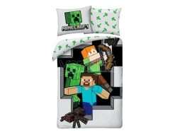 Minecraft Duvet Set Ver. 8 140 X 200 Cm / 70 X 90 Cm Halantex