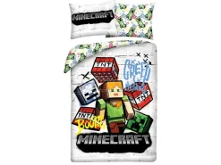 Minecraft Duvet Set Ver. 11 140 X 200 Cm / 70 X 90 Cm Halantex