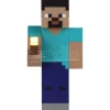 Minecraft Torch Light Steve 26 Cm Halantex