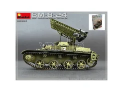 Miniart MIN35234 BM-8-24 SELF-PROPELLED ROCKET LAUNCHER KIT 1:35 Modellino