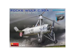 MINIART MIN41018 FOCKE-WULF FW C30A HEUSCHRECKE LATE PROD.KIT 1:35 Modellino