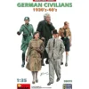 MINIART MIN38075 GERMAN CIVILIANS 1930-40 KIT 1:35 Modellino