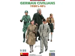 MINIART MIN38075 GERMAN CIVILIANS 1930-40 KIT 1:35 Modellino