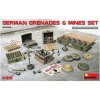 MINIART MIN35258 GERMAN GRENADES & MINES SET KIT 1:35 Modellino