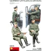 MINIART MIN53030 GERMAN OFFICERS & DRIVERS KIT 1:35 Modellino