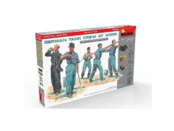 MINIART MIN35285 GERMAN TANK CREW AT WORK KIT 1:35 Modellino