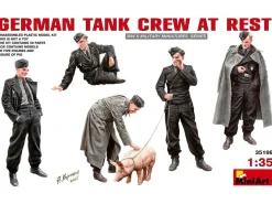 MINIART MIN35198 GERMAN TANK CREW AT REST KIT 1:35 Modellino