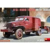 MINIART MIN37062 K-51 RADIO TRUCK W/TRAILER KIT 1:35 Modellino