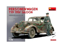 Miniart MIN35203 PERSONENWAGEN TYP 170V SALOON KIT 1:35 Modellino