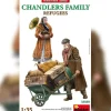 MINIART MIN38089 REFUGES CHANDLERS FAMILY KIT 1:35 Modellino