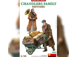 MINIART MIN38089 REFUGES CHANDLERS FAMILY KIT 1:35 Modellino