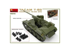 Miniart MIN35240 ROMANIAN 76 mm SPG TACAM T-60 INTERIOR KIT 1:35 Modellino