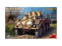 Miniart Min35416 Sd.kfz.234/2 Con Luchs Turret Interior Kit Kit 1:35 Modellino