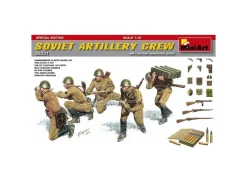 MINIART MIN35231 SOVIET ARTILLERY CREW SPECIAL EDITION KIT 1:35 Modellino