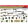 MINIART MIN35268 SOVIET INFANTRY AUTOMATIC WEAPONS & EQUIPMENT  KIT 1:35 Modellino