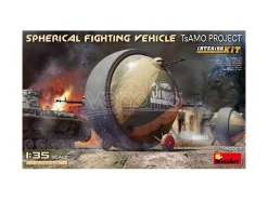 MINIART MIN40003 SPHERICAL FIGHTING VEHICLE (TsAMO Project) INTERIOR KIT 1:35 Modellino