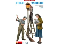 MINIART MIN38081 STREET WORKERS KIT 1:35 Modellino