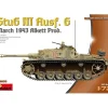 MINIART MIN72105 STUG III AUSF. G MARCH 1943 PROD.KIT 1:72 Modellino