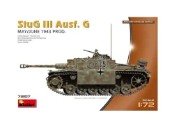MINIART MIN72107 STUG III Ausf.G MAY/JUNE 1943 PROD.KIT 1:72 Modellino