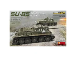 Miniart MIN35204 SU-85 EARLY PRODUCTION MOD.1944 INTERIOR KIT 1:35 Modellino