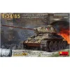 MINIART MIN35301 T-34-85 COMPOSITE TURRET 112 Plant.SUMMER 1944 INTERIOR KIT 1:35 Modellino