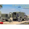 MINIART MIN35418 US ARMY K-51 RADIO TRUCK W/K-52 TRAILER INTERIOR KIT 1:35 Modellino