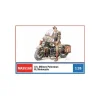 MINIART MIN35168 U.S.MILITARY POLICEMAN W/MOTORCYCLE KIT 1:35 Modellino